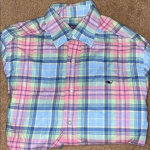Vineyard Vines Long Sleeve Pastel Button Down